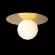 Потолочный светильник Loft IT Ufo 10120/250C Gold, Золото, Белый, Металл