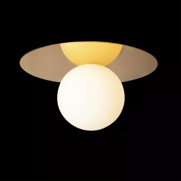 Потолочный светильник Loft IT Ufo 10120/250C Gold, Золото, Белый, Металл Потолочный светильник Loft IT Ufo 10120/250C Gold, Золото, Белый, Металл