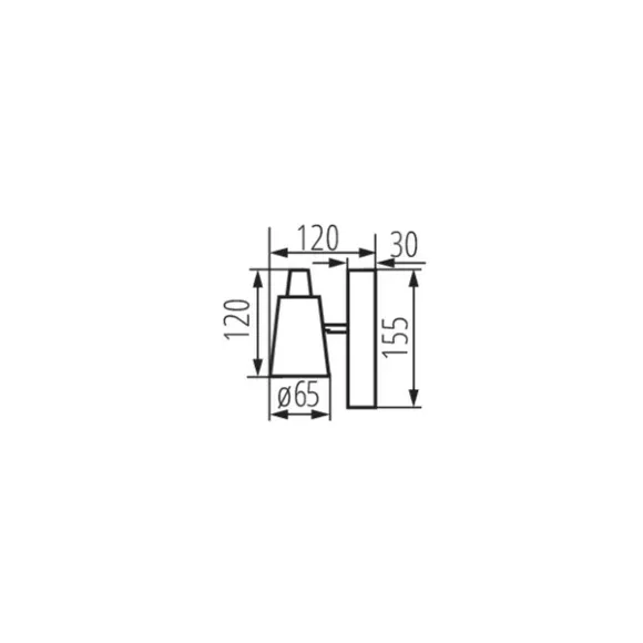 Спот Kanlux Sempra EL-1I B-SR 33091, Черный, Металл, Современный стиль, крепление Спот Kanlux Sempra EL-1I B-SR 33091, Черный, Металл, Современный стиль, крепление