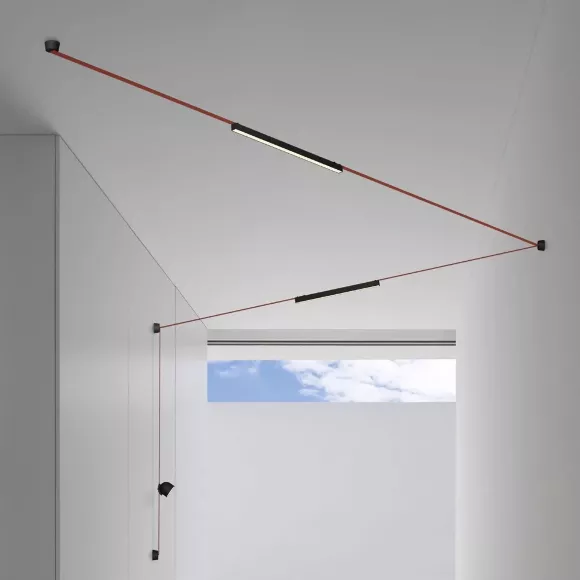 Трековый однофазный светильник Denkirs Belty linear DK5574-BK, Черный, Нейтральный белый, Алюминий
