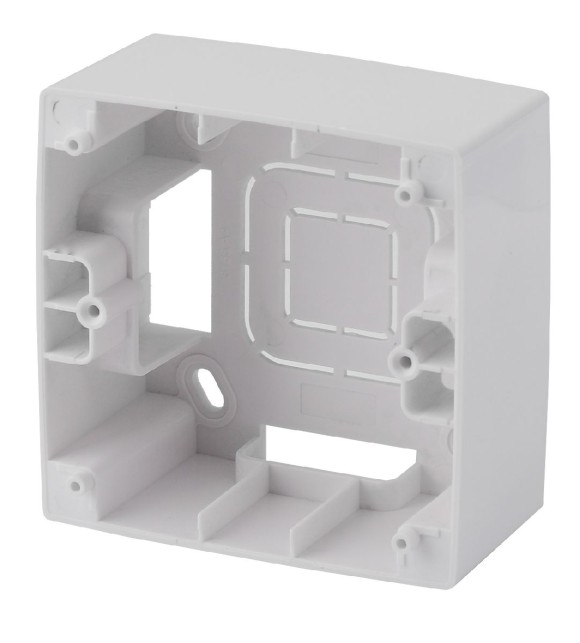 Коробка для накладного монтажа на 1 пост Эра 12-6101-01 Б0043160