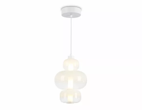 Подвесной светильник Ambrella Light High Light Modern LH11056, Белый, Теплый белый, Металл, декоративные элементы крупным планом