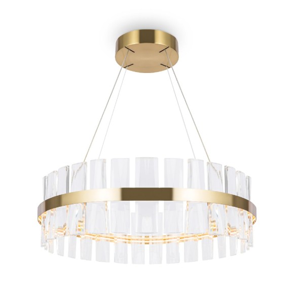 Подвесная светодиодная люстра Maytoni Mirage MOD173PL-L45BS3K