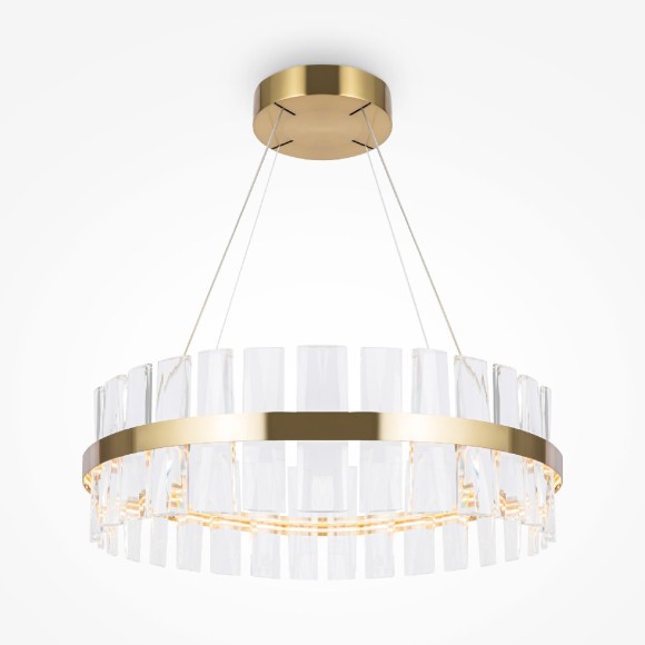 Подвесная светодиодная люстра Maytoni Mirage MOD173PL-L45BS3K