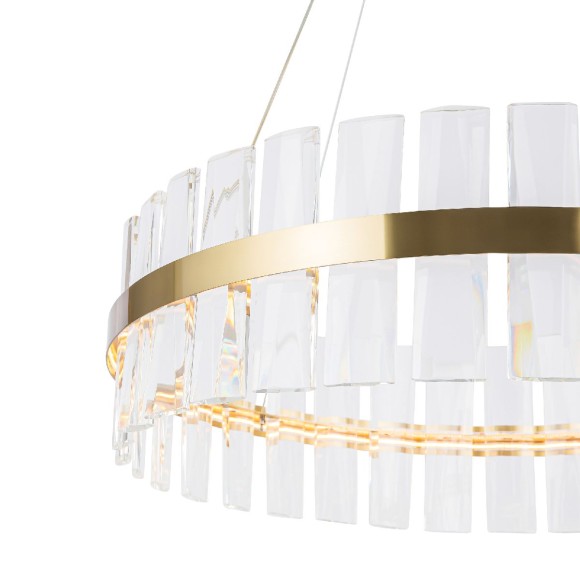 Подвесная светодиодная люстра Maytoni Mirage MOD173PL-L45BS3K