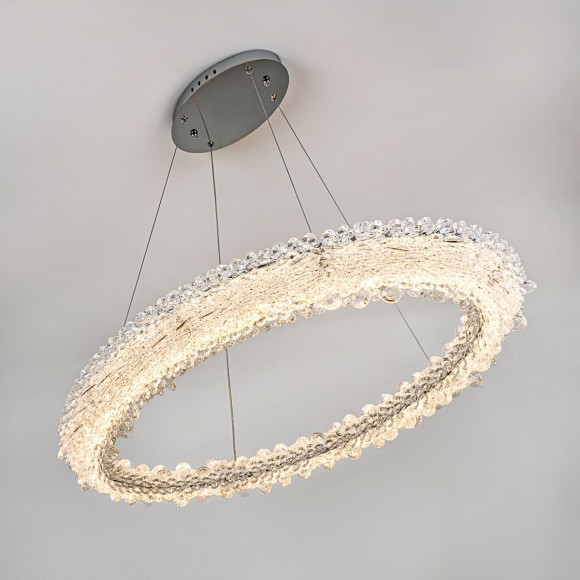 Подвесная светодиодная люстра с пультом управления Modelux MS.5004.800 CR