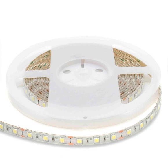 Светодиодная лента Apeyron 12В СТ 14,4Вт/м smd5050 60д/м IP65 700Лм/м 5м 6500К 00-10