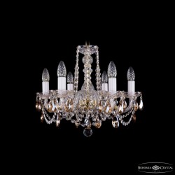 Подвесная люстра Bohemia Ivele Crystal 1402/6/160 G K721