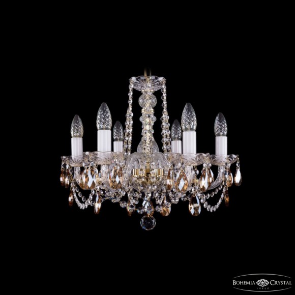 Подвесная люстра Bohemia Ivele Crystal 1402/6/160 G K721