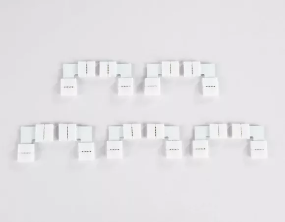 Соединитель угловой L для светодиодной ленты 5050 12/24V (4 конт.) GS6701 (10шт) Ambrella Light Illumination GS6701 Соединитель угловой L для светодиодной ленты 5050 12/24V (4 конт.) GS6701 (10шт) Ambrella Light Illumination GS6701