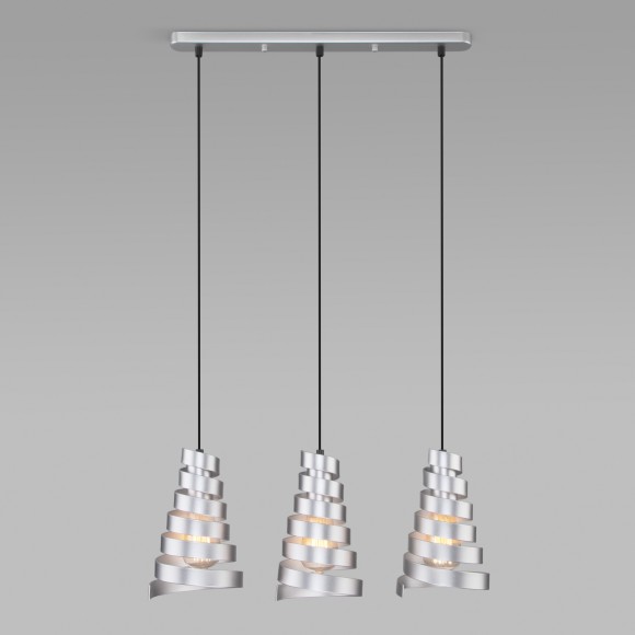 Подвесной светильник Eurosvet Storm 50058/3 серебро