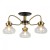 Потолочная люстра IMEX MD.73963-3-S-BK+BR
