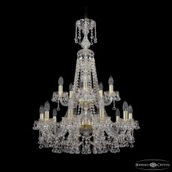 Подвесная люстра Bohemia Ivele Crystal 1409/10+5/240/XL-91/2d G