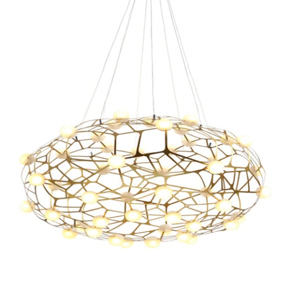 Подвесная светодиодная люстра Delight Collection 8900 9922P/S gold