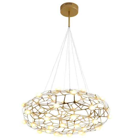 Подвесная светодиодная люстра Delight Collection 8900 9922P/S gold