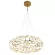 Подвесная люстра DeLight Collection 9922P/S gold, Золото, Белый, Теплый белый
