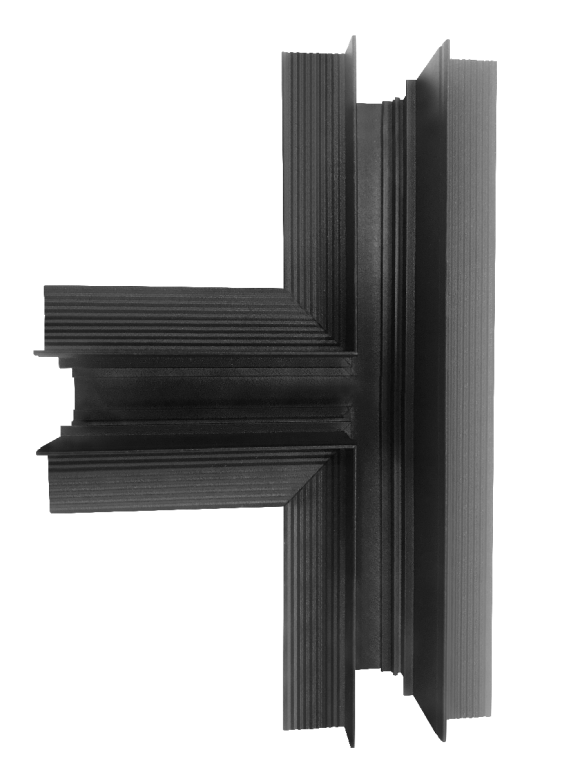 Коннектор Т-образный iLedex Vision T-TYPE CONNECT 4822-022-44/92-BK