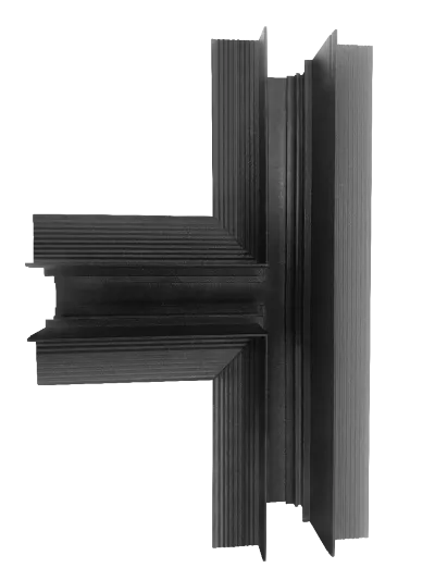 Коннектор Т-образный iLedex Vision T-TYPE CONNECT 4822-022-44/92-BK
