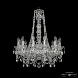 Подвесная люстра Bohemia Ivele Crystal 1411/12/195/h-70 Ni