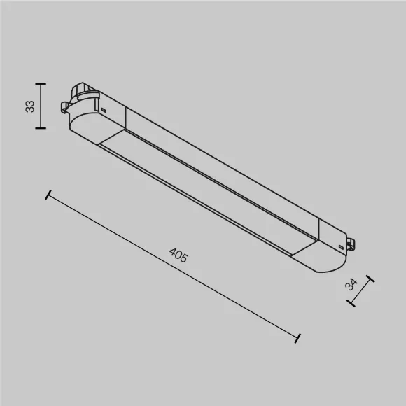 Трековый однофазный светильник Maytoni Technical Basis TR000-1-12W3K-B_1, 3000 Трековый однофазный светильник Maytoni Technical Basis TR000-1-12W3K-B_1, 3000