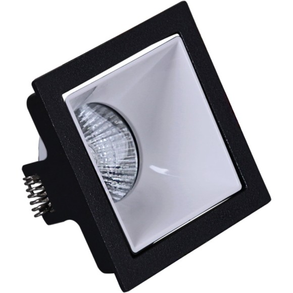 Встраиваемый светильник Reluce 16086-9.0-001PT MR16 BK+WT