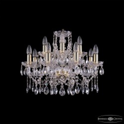 Подвесная люстра Bohemia Ivele Crystal 1413/8+4/200 G