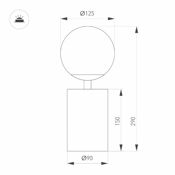 Настольная лампа Arlight SP-ORNELLA-TAB-L290-R125-6W Warm3200-MIX (GD, 300 deg, 230V, TOUCH-DIMM) (IP20 Металл) 059533, Золото, Белый, От теплого до нейтрального Настольная лампа Arlight SP-ORNELLA-TAB-L290-R125-6W Warm3200-MIX (GD, 300 deg, 230V, TOUCH-DIMM) (IP20 Металл) 059533, Золото, Белый, От теплого до нейтрального
