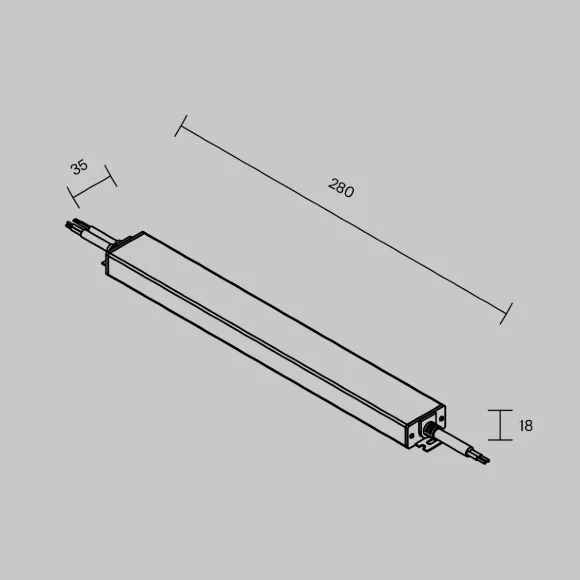 Блок питания Maytoni Led Strip PSL023 24В 60Вт IP 67 822010 Блок питания Maytoni Led Strip PSL023 24В 60Вт IP 67 822010