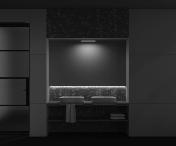 Трековый магнитный светильник Maytoni Basis TR080-1-18W4K-W