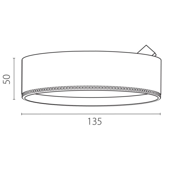 Светильник для трековых систем QUATTRO либо потолочный (накладной или встраиваемый) Lightstar Alta Pro 215747