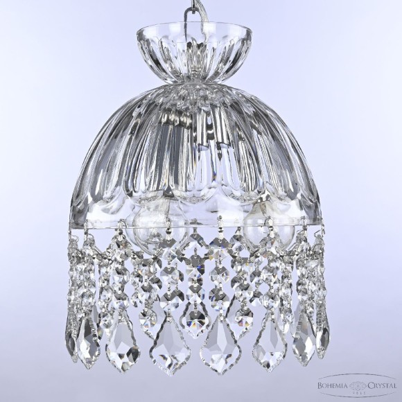 Подвесной светильник Bohemia Ivele Crystal 5478/22 Ni Clear/M-1H Leafs