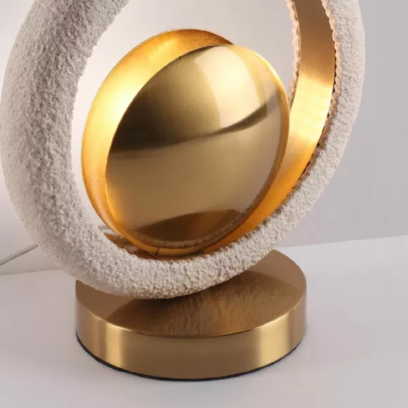 Настольная лампа Odeon Light Hightech Saturn 5443/1T, Хай-тек, Бежевый, Бронза