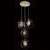 Подвесной светильник Delight Collection Cowley P60669-4 gold/clear