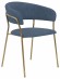 Набор из 2 стульев Whispered Fusion HSBI_DC72_darkblue_velvet_2