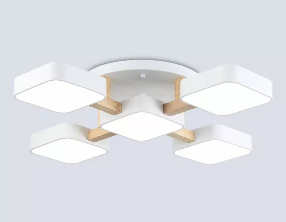 Потолочная люстра Ambrella Light Linetech Comfort FL4881, вид снизу Потолочная люстра Ambrella Light Linetech Comfort FL4881, вид снизу