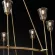 Подвесная люстра Delight Collection Torche De Verre 8614P/8 gold, декоративные элементы крупным планом