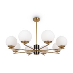 Люстра на штанге Freya Marble FR5230PL-08BS