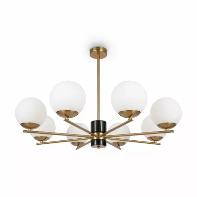 Люстра на штанге Freya Marble FR5230PL-08BS