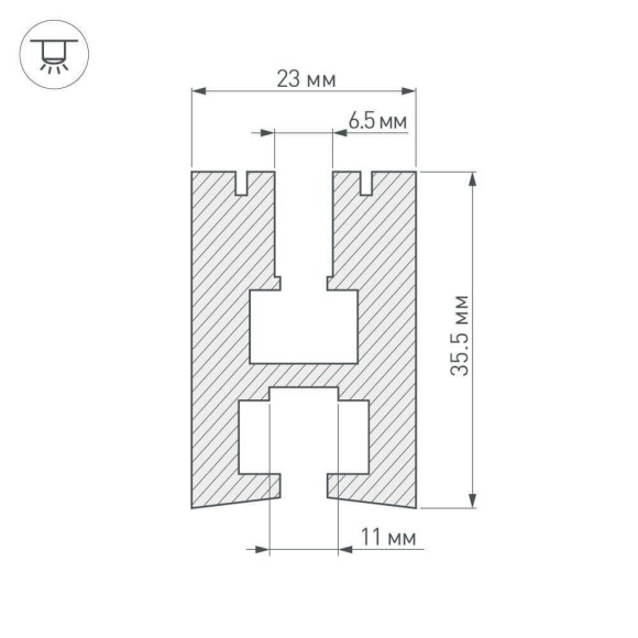 Профиль Arlight EX-2000 013208