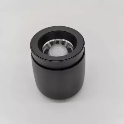 Накладной светильник iLedex Metrica 114-12W-D90-4K-ZOOM-BK