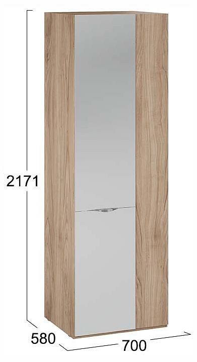 Шкаф платяной Глосс СМ-319.07.007 TRI_264487