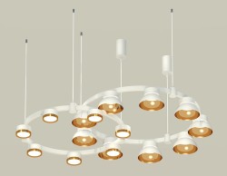 Комплект подвесного светильника Ambrella Light Techno Ring XR92081110 (A9208x2, C9241, C9236, N8144, N8124)