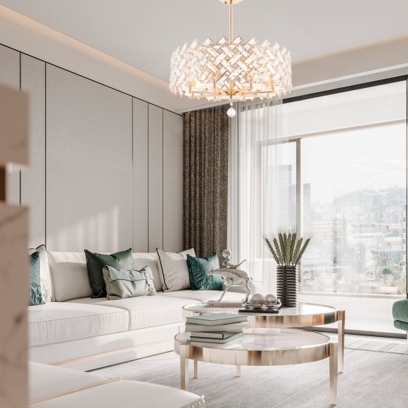 Люстра на штанге Arte Milano Sorrento 377019/8/300/570 GD