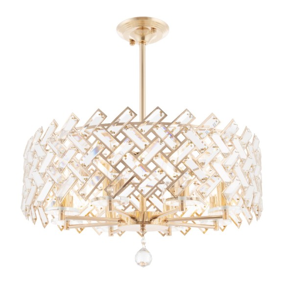 Люстра на штанге Arte Milano Sorrento 377019/8/300/570 GD