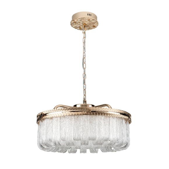 Подвесная люстра с пультом управления Modelux ML.9542.600 GD