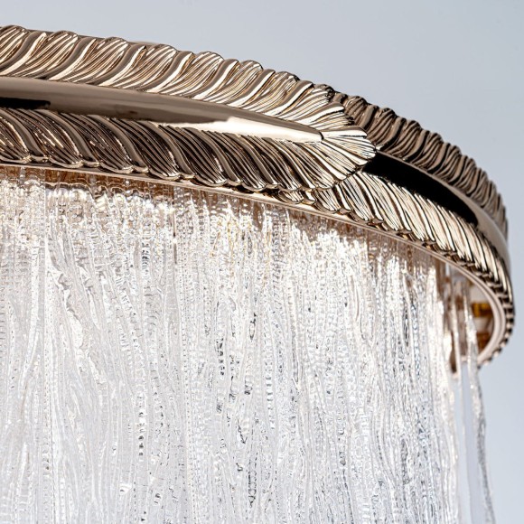 Подвесная люстра с пультом управления Modelux ML.9542.600 GD