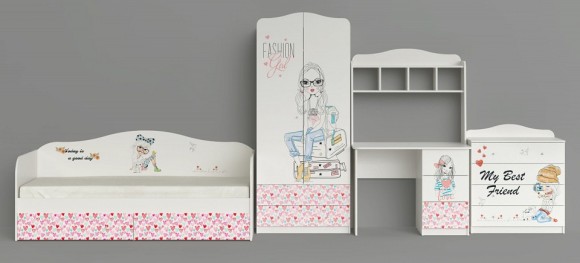 Стол письменный Девочки MBW_102057