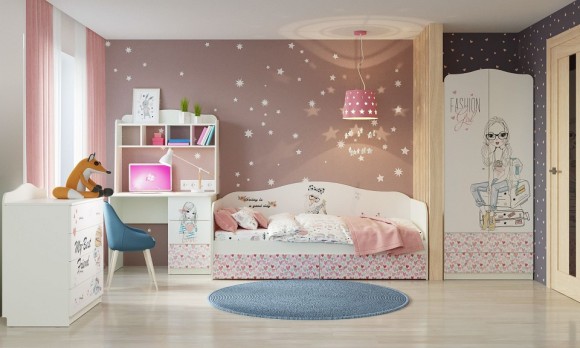 Стол письменный Девочки MBW_102057