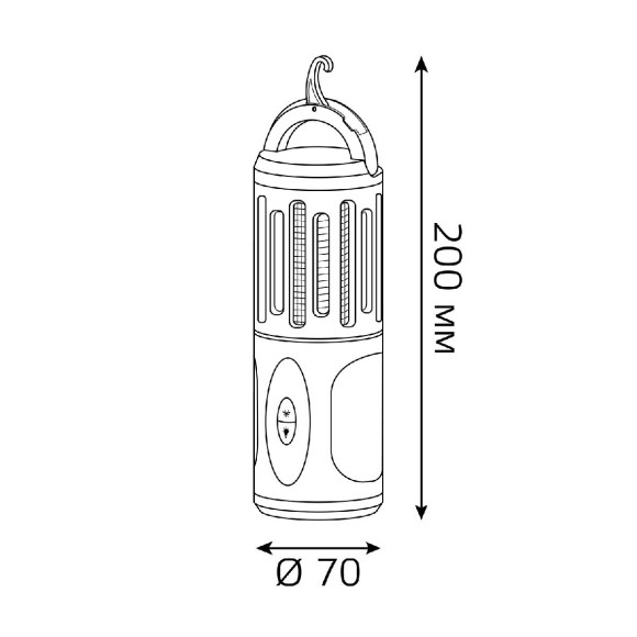 Антимоскитный светодиодный светильник Gauss Mosquito GMQ03