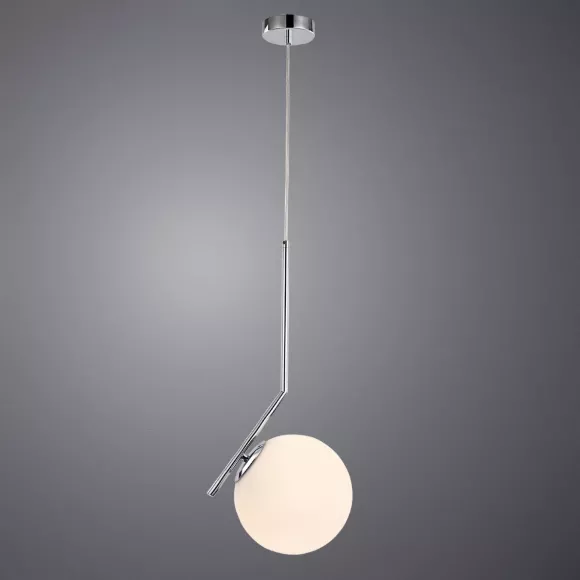 Подвесной светильник Arte Lamp Bolla-Unica A1923SP-1CC, Современный, Белый